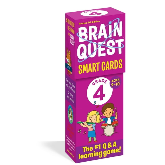 Brain Quest 4th Grade Smart Cards Revised 5th Edition (Brain Quest Smart Cards)