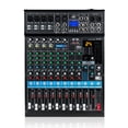thumbnail image 1 of Mezclador de audio Flygrow 12 canales Bluetooth USB 48V Phantom, 1 of 9
