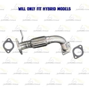 Northeastern Exhaust Front Flex Pipe with Hanger Fits 2011-2015 Hyundai Sonata 2.4L & 2011-2016 Kia Optima 2.4L (Hybrid Models Only) - Direct Fit | Stainless Steel