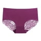 thumbnail image 3 of Gibobby Braguita cintura alta Ropa interior de mujer Bikini sin costuras Ropa interior de encaje Bragas de media espalda(Rojo， XXL), 3 of 5