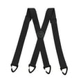 thumbnail image 1 of Tirantes elásticos y resistentes para hombre, accesorios de disfraces, ajustables y cómodos de 3,8 cm (1,5 pulgadas). Negro 4 ganchos, 1 of 8