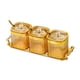 thumbnail image 4 of Tarro de condimentos para almacenamiento de cocina perfecl con tapas y cucharas organizador de especias, 4 of 8