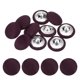 thumbnail image 1 of Uxcell Kits de Botones Cubiertos [10 piezas] - Fabricante de Botones de Tela para Reemplazo y Reparación de Sombreros - [Púrpura Oscuro - 0.6 PULGADAS], 1 of 6