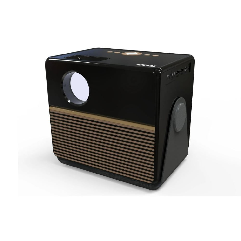 Pre-Owned RCA, 1080P FHD ROKU Smart Streaming Projector, Powered by ROKU Express, RPJ227, 16:9 and 4:3 Aspect Ratio, Black