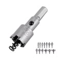 thumbnail image 4 of Consejo De Carburo TCT TCT Bit Bits Sierra Sierra Acero Inoxidable 13 Piezas 16 18 20 22 Mm, 4 of 7