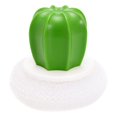 thumbnail image 3 of Herramienta de limpieza de tazón de cocina de bola de alambre de acero inoxidable con mango de cactus Wmkox8yii FHAKJF3749, 3 of 8