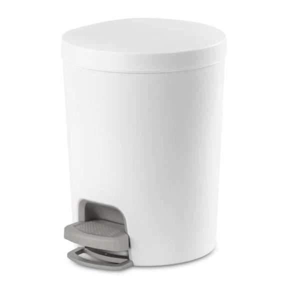 STERLITE 1.6 Gal. StepOn Wastebasket