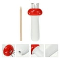 thumbnail image 6 of NIAIZEK Mushroom Shaped Yarn Knitter for Wool Projects, Handy French Style Knitting Tool, Compact 4.13x1.57x1.57in, 6 of 7