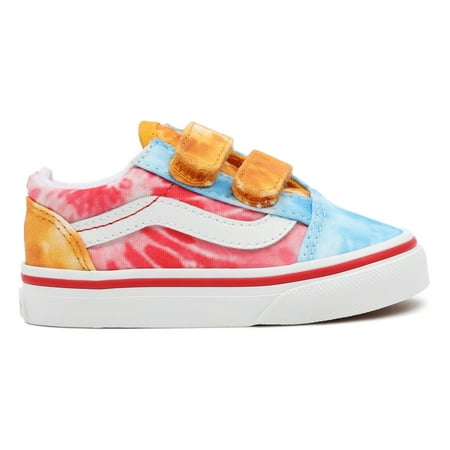 

Vans Old School V tie die Block Toddler kids shoes VN000D3YABO Size 8C New