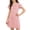 Light Pink, variant on Girls Dresses for Summer Flutter Sleeve Pleated Front A Line Boho Beach Tween Navy Blue Casual Party Dresses, 6-14Y