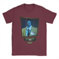 thumbnail image 3 of B-beetlejuice-camisetas de manga corta con cuello redondo para hombre, camisa impresionante de Horror de Halloween, producto de algodón, empleado de Bob, 3 of 5