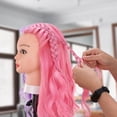thumbnail image 3 of Cabeza de maniqu&#2013265933&#2013265933 con 70% de cabello real, TopDirect 26" Maniqu&#2013265933 de cabello con cabeza de maniqu&#2013265933 de cabello Pr&, 3 of 7