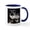 White/Navy Inside, variant on CafePress - Cats Could Be Aliens Mug - 11 oz Ceramic Mug - Novelty Coffee Tea Cup