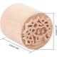 thumbnail image 2 of Sellos de madera para cerámica, sellos de madera de columna de 3,5 cm, sellos redondos de madera para arcilla, sellos de arcilla hechos a mano, sellos de madera natural., 2 of 7