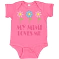 thumbnail image 3 of Inktastic Mimi Loves Me Daisies Girls Baby Bodysuit, 3 of 5