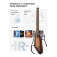 thumbnail image 2 of Guitarra eléctrica acústica Donner HUSH I PRO con efectos y kit, 2 of 8