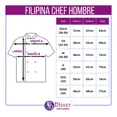 thumbnail image 5 of Filipina Chef Hombre Negra En Poliéster Mc, 5 of 5