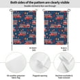 thumbnail image 2 of Wukai Fire Truck 1 Garden Flags Double Sided Welcome Garden Yard House Flags Outside Outdoor House (Only Flag), 2 of 8