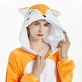 thumbnail image 5 of Kigurumi-Pijama de una pieza de unicornio para mujer y hombre, ropa de dormir de franela, disfraz de dibujos animados, mono de Animal, 5 of 5