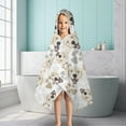 thumbnail image 6 of Cute Golden Retriever Hooded Bath Towel，50"x30" for Ages 3 To 12 Kids, Quick Dry Lightweight Soft Microfiber Hood Beach Towel Cover Up for Kids, 6 of 7