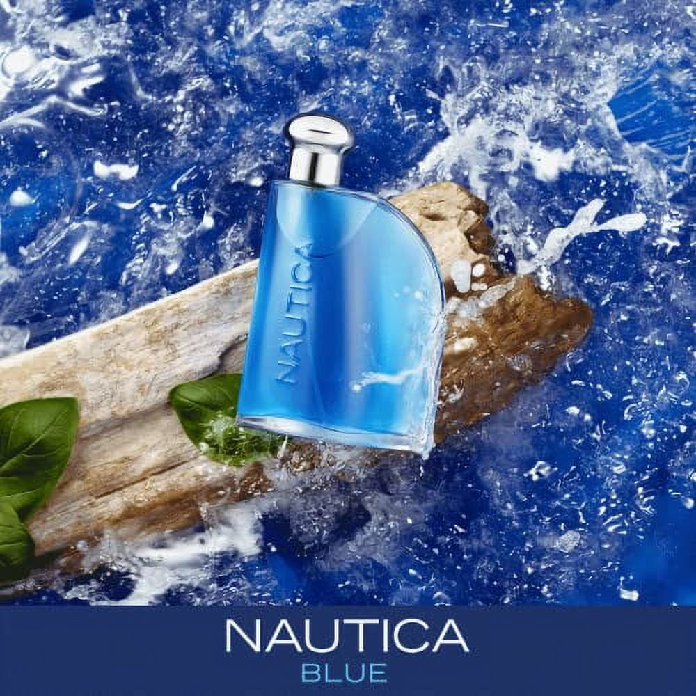 Nautica Blue Eau De Toilette for Men - Invigorating, Fresh Scent - Woody,  Fruity Notes of Pineapple, Water Lily, and Sandalwood - Everyday Cologne 