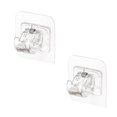 thumbnail image 1 of Anclajes de pared Tornillos autorroscantes Ganchos autoadhesivos Soporte de varilla Poste Soportes de ganchos para cortinas para el baño del hogar, 1 of 2