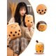 thumbnail image 4 of AIXINI Boba Plush Stuffed Bubble Tea Plushie Cartoon Milk Tea Cup Pillow Soft Kawaii for Kids, 4 of 4