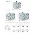 thumbnail image 2 of Summer Hydrangeas Toaster Cover 2 Slice, Small Kitchen Appliance Covers, White Blue Flowers Pastoral Leaves Toaster Oven Cover with Loop, Bread Machine Cover Polyester Dust Cover Protection, 2 of 4