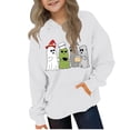 thumbnail image 2 of Mgmyaa Boys and Girls Oversized Hoodie Unisex Kids Long Sleeve Sweatshirt with Pockets Comfort Outerwear 4-14 Years, 2 of 4