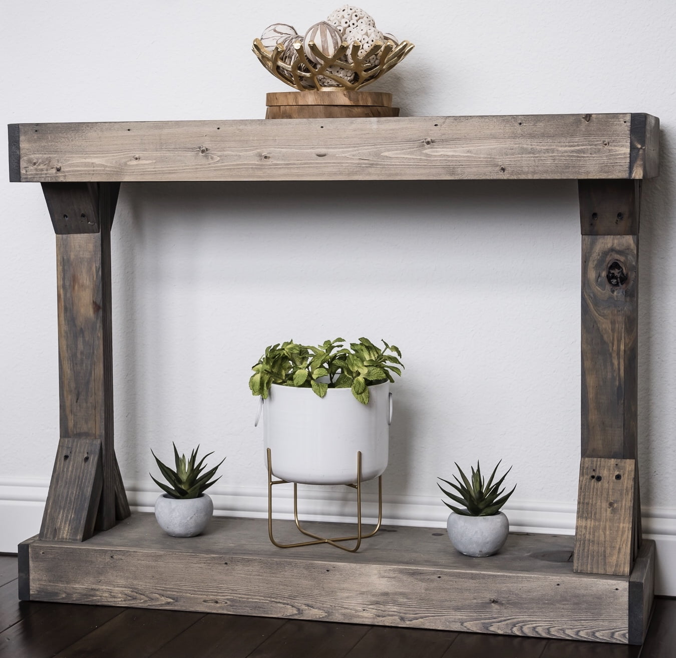 small console table