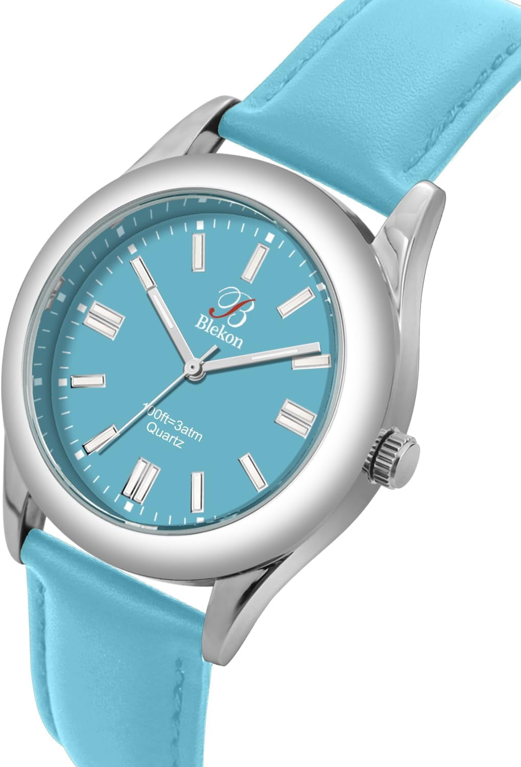 Blekon Original Stylish Bracelet & Leather Watch Set - Elegant Timepiece for Everyday & Special Occasions