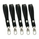 thumbnail image 3 of Kits de reparación de cremalleras de 5 piezas de cuero PU para bolsos, mochilas, chaquetas y abrigos DIY Negro Plata Yuyangstore Pestaña para tirar de la cremallera, 3 of 8