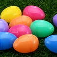 thumbnail image 2 of Bright Fillable Plastic Easter Eggs, 12 Count, by Way To Celebrate, 40MM, 2 of 6
