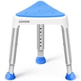 thumbnail image 1 of AUVON Chaise de Douche Triangulaire pour Gain d'Espace, Tabouret de Douche Réglable 400 Lb outil-Free Assembly, Banc de Douche pour l'Intérieur de l'Écran, 1 of 7