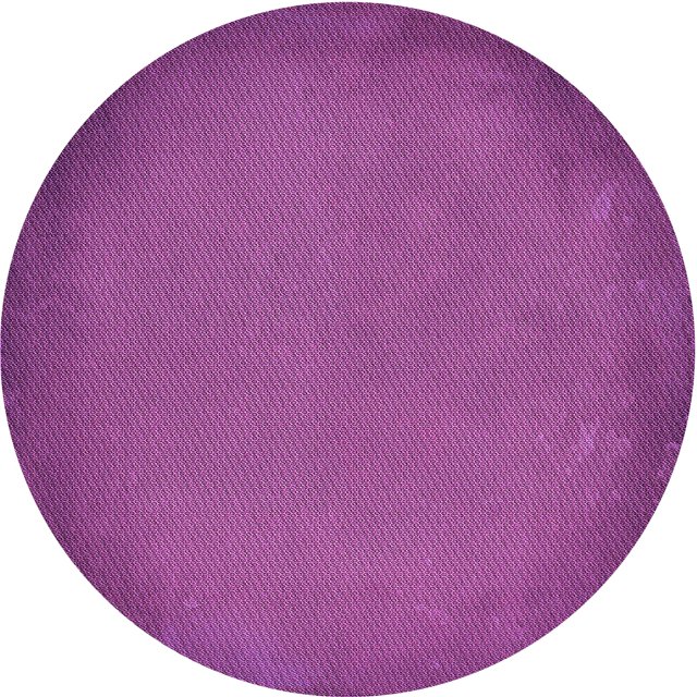 Ahgly Company Machine Washable Indoor Round Transitional Dark Magenta Purple Area Rugs, 3' Round