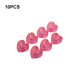thumbnail image 3 of Monstrate Paquete de 10 velas para tartas, velas de plástico para fiestas, velas de cumpleaños de horas, velas de cumpleaños sin humo para Iluminación navideña Rosado, 3 of 6