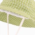 thumbnail image 4 of CAUYDY Toddler Baby Sun Hat 2T 3T 4T Little Kids Summer UPF 50+ for 3M 6M 9M 12M 18M Infant Boys Newborn Girls Adjustable Beach Hats with Bucket Wide Brim (Sizes 50,Green), 4 of 9