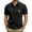 Black, variant on Mens Dress Shirts Casual Work Sports Slim Fit Breathable Basic Outfits Short Sleeve Golf Polo Tops