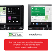 Dual Electronics DCPA901W 9-inch Certified Apple CarPlay Android Auto Wired or Wireless Single DIN Car Stereo Radio Built-in Bluetooth Sirius XM Ready New