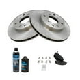 thumbnail image 2 of TRQ Front Metallic Brake Pad & Rotor Kit w/Chemicals for Honda Accord Acura CL BKA17558 Fits select: 1999 ACURA 2.3CL, 1998 ACURA 3.0CL, 2 of 5