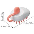 thumbnail image 2 of Soft Wall-Mounted Shampoo Brush, Antipruritus Comb for Scalp and Skin Massage, Comfortable Grip for Wet and Dry Use, Ideal for Bath and Spa Experience, 2 of 2