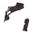 thumbnail image 2 of Gótico Steampunk cuero brazalete Metal remache disfraz --S S Zulema Steampunk Armband Armor, 2 of 8