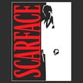 thumbnail image 2 of Men's Scarface Shadow Poster  Graphic T-Shirt, 2 of 5