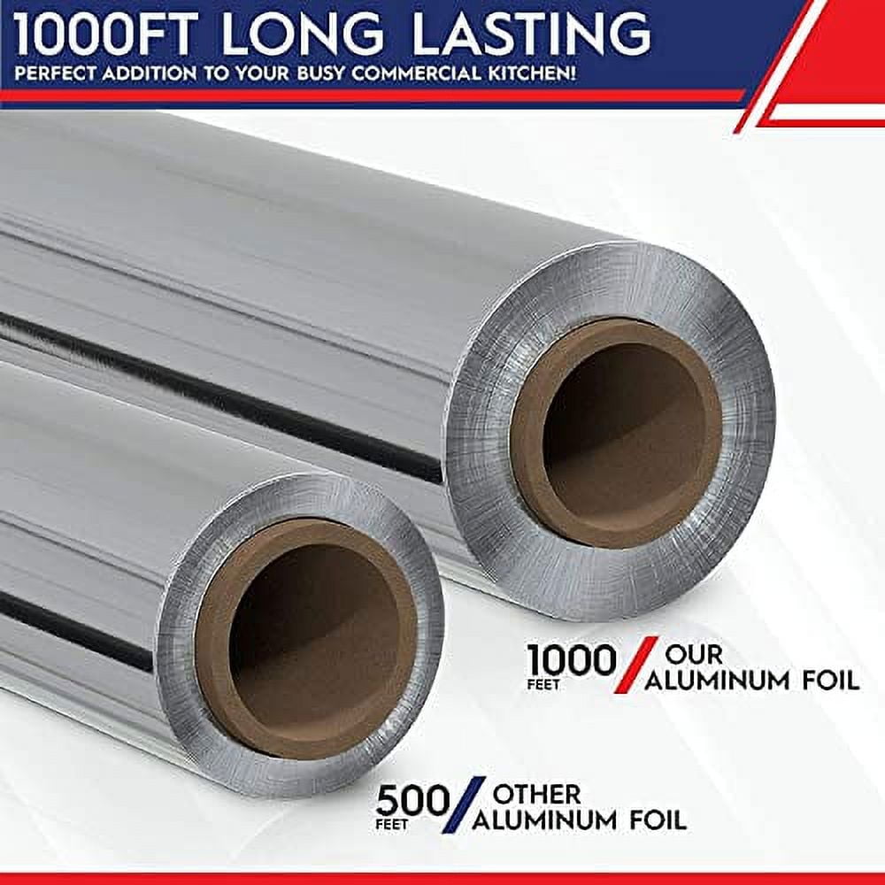 12" x 1000' Food Service Standard Aluminum Foil Roll