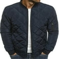 thumbnail image 1 of Veste Bomber pour Hommes Décontractée Automne Hiver Veste Militaire et Manteaux, 1 of 4