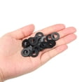 thumbnail image 5 of Uxcell M8 Nylon Flat Washer, 200 Pack 8mm ID 16mm OD 1.5mm Thick Sealing Spacer Gasket Ring, Black, 5 of 6