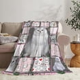 thumbnail image 3 of Yibo Cute Corgi Dog Blanket Flannel Soft and Comfortable Anti-static Bed Sofa Blanket, 3 of 7