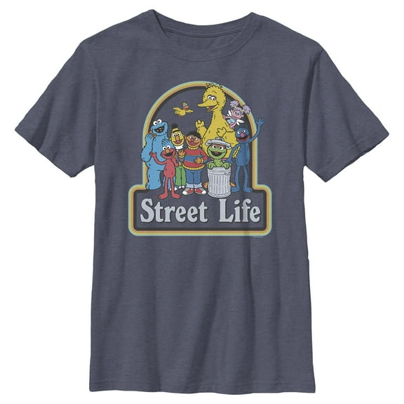 Boy's Sesame Street Friends for Life Group Graphic T-Shirt