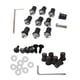 thumbnail image 1 of Kit Tornillos Perno Parabrisas Motocicleta Kit Tuercas Pozo Plateado, 1 of 8