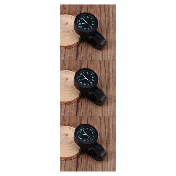 Speravity Reloj de montaje en manillar aleación de aluminio de moda tiempo preciso reloj resistente al desgaste diseño de estilo manillar reloj brillante Type1 NO1 Speravity CBP110601